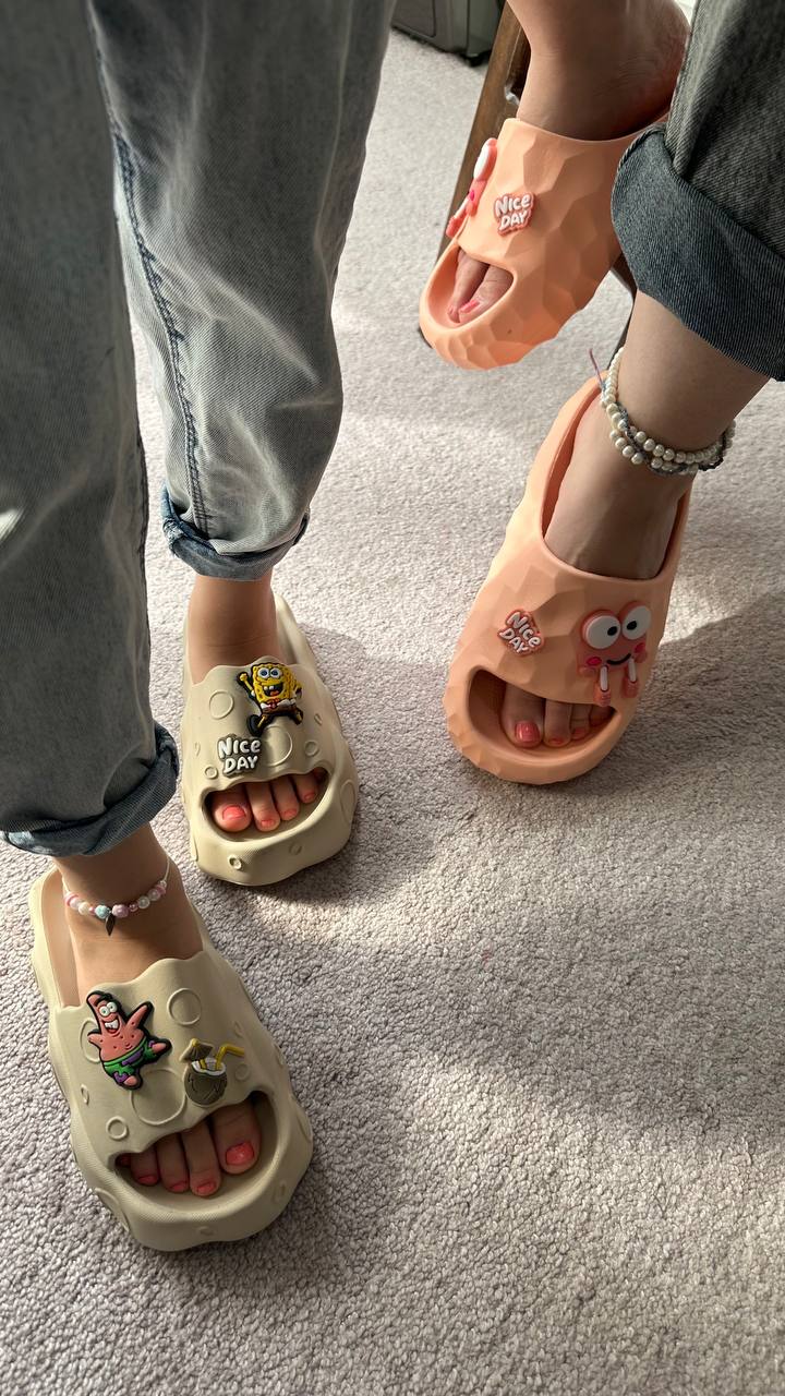 🌹#باب اسفنجی استیکر   🎨الوان ❌سایز:۳۱-۳۶ 📦تعداد  ❤️جنس #EVA Soft جهت خرید و سوال👇 ☎️ +989334103894  @yahooooo07  ادرس سایت👇 Kafshmajlesi.ir